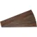 Lames murales en vinyle Palisade, 47,7" de long x 7,2" de large, teinte « Oak Mocha », lot de 7