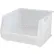 Global Industrial™ Plastic Hang & Stack Bin, 18"L x 16-1/2"W x 11"H, Clear - Pkg Qty 3