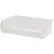 Bac en plastique empilable et suspendu Global Industrial™, 10-7/8" de longueur x 16-1/2" de largeur x 5" de hauteur, transparent - Lot de 6