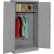 Armoire Tennsco Standard 1471-MGY - 36 x 18 x 72, gris moyen, à monter