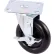 Roulette pivotante Global Industrial™ en polyuréthane de 5 pouces pour charges moyennes, avec frein – capacité de 250 lb.