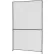 Global Industrial™ Wire Mesh Panel, 5'W x 8'H