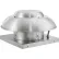 Ventilateur d'extraction axial de toiture Global Industrial™, 1 160 CFM, 115 V