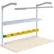 Global Industrial™ 60"W Bin Rail- Blue
