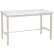Établi Global Industrial™ 48 x 30 à hauteur réglable, pieds en tube carré - Bord de sécurité ESD - Beige clair