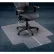 Tapis de protection pour chaise de bureau Interion® pour moquette - 117 cm (l) x 152 cm (l) avec rebord de 64 cm x 30 cm - Bord droit