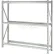 Global Industrial™ Heavy Duty Tire Rack 3 Tier Starter 60"W x 18"D x 72"H