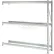 Global Industrial™ Heavy Duty Tire Rack 3 Tier Add-On 60"W x 18"D x 72"H