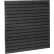 Steel Slatwall Panel 48"H X 96"W Black - Pkg Qty 4