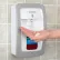 Distributeur automatique Global Industrial™ pour savon liquide moussant ou gel hydroalcoolique - Blanc/Gris