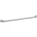 Barre d'appui droite Global Industrial™, en acier inoxydable martelé - 42" de largeur x 1-1/2" de diamètre
