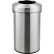 Global Industrial™ Stainless Steel Round Open Top Trash Can, 21 Gallon