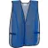 Gilet de sécurité haute visibilité Global Industrial™, en maille, bleu, taille unique