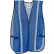 Global Industrial™ Hi-Vis Safety Vest, 1" Reflective Strips, Mesh, Blue, One Size