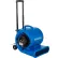 Ventilateur Global Industrial™ à roulettes, 3 vitesses, 1 HP, 4 000 CFM