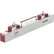 Balayeuse magnétique suspendue Global Industrial™ avec fixation pour chariot élévateur, largeur de nettoyage de 36"