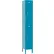 Global Industrial™ Paramount® 2-Tier 2 Door Locker, 12"W x 12"D x 78"H, Blue, Assembled