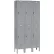 Global Industrial™ Paramount® 2-Tier 6 Door Locker, 36"W x 12"D x 78"H, Gray, Assembled