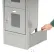 Socle d'extrémité Global Industrial™ pour casier gris 15 po P x 6 po H, paire (gauche et droite)
