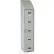 Casier en plastique Remcon Plastics à 1 étage et 1 porte, 15" de largeur x 18" de profondeur x 73" de hauteur, gris, monté