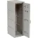 Casier modulaire en plastique Remcon Plastics à 1 étage et 1 porte, 12" de largeur x 15" de profondeur x 36" de hauteur, gris, monté
