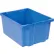 Conteneur en polyéthylène LEWISBins, 30" de long x 24" de large x 15" de haut, bleu