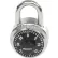 Master Lock® No. 1525 1525 General Security Combo Padlock, Key Control, Black Dial