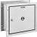 Global Industrial™ Stainless Steel Specimen Pass-Thru Cabinet, Recessed, 13-1/4" x 6" x 12-3/4"
