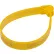 chariot en plastique chariot Global Industrial™, 7-1/2" de longueur, résistance à la rupture de 60 Lb., jaune, lot de 100
