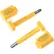 Global Industrial™ High Security Bolt Seal, Yellow, 10/Pack