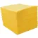 Coussins absorbants pour matières dangereuses Global Industrial™, modèle épais, 15" de largeur x 18" de longueur, jaunes, lot de 100