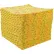 Tapis absorbants haute visibilité pour matières dangereuses Global Industrial™, modèle épais, 16" de largeur x 18" de longueur, jaune