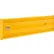Garde-corps en acier Global Industrial™, à 3 nervures, 6' de long, jaune