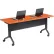 Table de formation Interion® à plateau rabattable, 72" de long x 24" de large, couleur cerisier