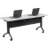 Table de formation Interion® à plateau rabattable, 72" de long x 24" de large, grise