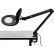 Lampe DEL Global Industrial™ DEL 3 dioptries, noire