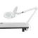 Lampe DEL Global Industrial™ DEL de 8 dioptries avec bras métallique recouvert, blanche
