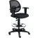 Tabouret de dessin Interion®, tissu, noir