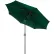 Parasol d'extérieur Global Industrial™ avec mécanisme d'inclinaison, toile en oléfine, 8-1/2' de largeur, vert