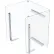 Écran de protection en plastique transparent Global Industrial™ pour chariot d'ordinateur portable 695436