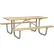 Table de pique-nique en bois Global Industrial™ de 6 pieds, couleur naturelle