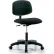 Fauteuil Interion® ESD à dossier mi-haut, en tissu, noir