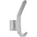Interion® Hat & Coat Hook - Silver