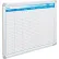 Tableau blanc « Global Industrial™ » pour calendrier hebdomadaire, surface en acier, 36" de largeur x 24" de hauteur