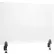Séparateur de bureau transparent mural Interion®, 91,4 cm (L) x 61 cm (H)
