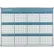 Global Industrial® Magnetic Dry Erase Twelve Month Calendar Board, Steel Surface, 48"W x 36"H