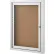 Tableau d'affichage en liège fermé Global Industrial™ - 18" de largeur x 24" de hauteur - 1 porte
