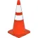 Cône de signalisation Global Industrial™ 28", réfléchissant, base orange uni, 7 lb.