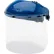 Casque MCR Safety 103 à tête à cliquet, casque seul, polycarbonate, bleu