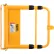 Global Industrial™ Universal Spring-Loaded Safety Swing Gate, 22” - 40” W Opening, Yellow